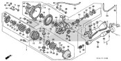 Arbre d'entraînement avant (TRX300FW) 1