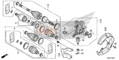 Nocca anteriore/Albero di trasmissione anteriore