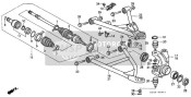 Achsschenkel/Schwinge Vorne (TRX300FW)