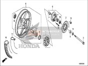 06410KFL850, Damper Set, Wheel, Honda, 1