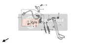 50190KPP860, Stay, Side Stand Switch Cord, Honda, 0