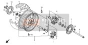42650MBB000, Wheel Sub Assy., Rr., Honda, 0