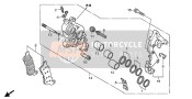 45290MERR81, Bracket Sub Assy., R. Fr., Honda, 0