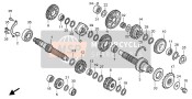 23501MZ5920, Gear, Countershaft Fifth, Honda, 0