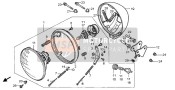 34903MAK000, Birne (12V 4W) (Osram), Honda, 2