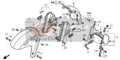 61108MCA000, Rubbersluitring, Honda, 1