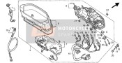 44831MAK650, Kabel, Binnen (), Honda, 2