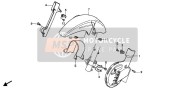 Parafango anteriore & Coperchio del disco anteriore