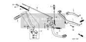 Kupplungspedal/Bremspedal/ Kickstarter Arm