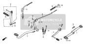 24701045760, Schaltpedal, Honda, 0