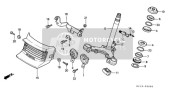 Steering Stem/Horn (CB125TDC/TDE)