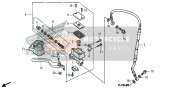 45125KZZA22, Bremsschlauch Kompl., V., Honda, 0