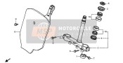 91015425832, Bearing, Head Pipe Upper (Nachi), Honda, 2