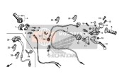 17910MENB11, Cable Comp., Throttle, Honda, 0