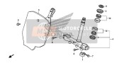 53214KA3732, Dust Seal, Steering Head (Arai), Honda, 1