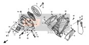 17255MENA70, Band, Air Cleaner Connecting Tube (60mm), Honda, 3