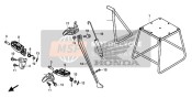 90118MKEA10, Bolt, Side Stand Pivot, Honda, 1