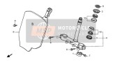 53219GBFJ20, Stem Sub Assy., Steering, Honda, 1