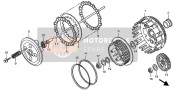 22100MBN670, Outer Comp., Clutch, Honda, 0