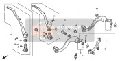 46510MEB670, Pedal Comp., Rr. Brake, Honda, 0