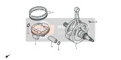 13000MEYA21, Albero A Gomiti Comp., Honda, 0