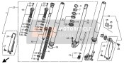 51480MEN506, Fork Sub Assy,R F, Honda, 0