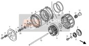 22401KRNA10, Spring, Clutch, Honda, 0