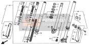 51480MENA11, Fork Sub Assy., R. Fr. (Showa), Honda, 0