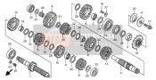 23431MENA32, Gear, Countershaft Second(25T), Honda, 0