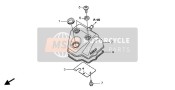 12310MENA40, Cover Comp., Cylinder Head, Honda, 0