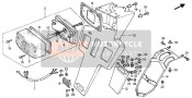 64203166610, Collar, Fairing Stay, Honda, 2