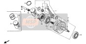 13321GC4600, Crankshaft, L., Honda, 0