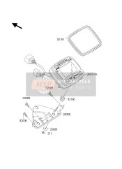 921611114, Amortisseur, Meter, Sup., Kawasaki, 0