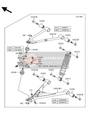 315BB1000, NUT-HEX-FINE Common, Kawasaki, 0