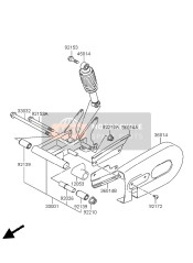 92210S007, Nut, Kawasaki, 0