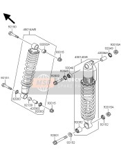 921501719, Bolt,Flanged,10X51, Kawasaki, 0