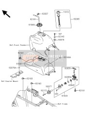 921603864, Demper, Kawasaki, 0