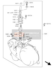 14091S118, Cover,Set, Kawasaki, 2