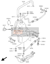 92191S063, Tube,Oil Tank, Kawasaki, 0