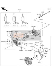 490930065, Antriebswandler,Kpl, Kawasaki, 0