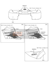 560660292, Pattern,Fueltankcover,Lh, Kawasaki, 0