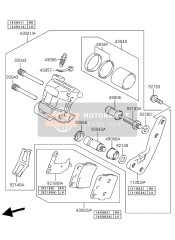 92153S550, Schraube,8X16, Kawasaki, 0