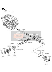 490220040, GEAR-BEVEL,Driven,21T, Kawasaki, 1