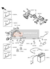 260310526, Harness,Main, Kawasaki, 3