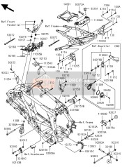 110551358, Bracket,Reverse Lamp, Kawasaki, 0