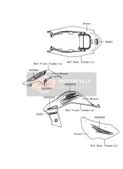 560691203, Pattern,Side Cover,Fr,Rh, Kawasaki, 0