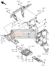 130BA1016, BOLT-FLANGED, 10X16, Kawasaki, 1