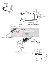 560692504, Pattern,Rr Fender,Out,Lh, Kawasaki, 0