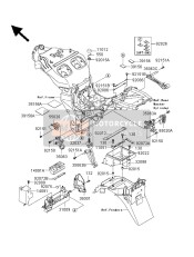 350631062, Stay,Fr,Lh, Kawasaki, 2