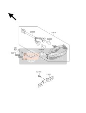 230251289, LAMP-TAIL, Kawasaki, 0